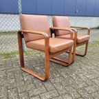 Set Van 2 Fauteuils - Burkhart Vogtherr Voor Rosenthal - Type Hombre Arm Chairs thumbnail 8