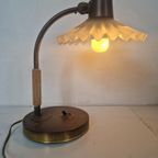 Jaren 30 Art Deco Bureau Lamp Notaris Lamp thumbnail 2