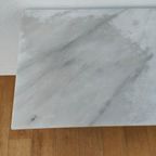 Antieke Franse Sidetable, Haltafel, Bijzettafel Wandconsole Marmer Blad thumbnail 10