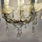 Chandelier - Kroonluchter - Marie Therese Lamp - 5 Armen - Glas - 2000 thumbnail 6