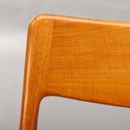 Teak Boomerang Stoel, Model #370 By Erik Christensen For Slagelse, Set Van 6 thumbnail 10