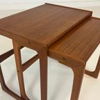 Set Of 2 Danish Teak Nesting Tables thumbnail 10