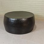 Zwarte Metalen Trommel Salontafel, Rond, 70 Cm thumbnail 13