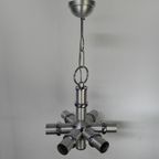 Vintage Space Age Hanglamp Met 6 Lichtpunten thumbnail 2