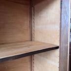 Eiken Linnenkast Met 3 Planken En Onderlade, 105 Cm Breed En 200 Hoog thumbnail 11