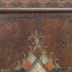 Antieke Beschilderde Bruidskast 1795 thumbnail 8