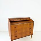 Scandinavische Teak Secretaire thumbnail 2