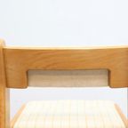 Set Van 4 Vintage Deense Stoelen Eiken thumbnail 13