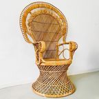 Vintage Rieten Pauwenstoel Peacock Chair Rotan 1970’S thumbnail 4