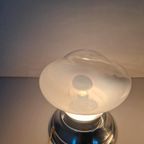 Een Paar Mazzega Murano Tafel Lampen Vintage Design thumbnail 7