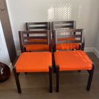 Vintage Design Eetkamerstoelen Van Arnold Merckx - Fristho Franeker thumbnail 11