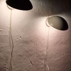 Set Of Two “P Hat” Wall Lamps Designed By Poul Henningsen For Louis Poulsen thumbnail 12