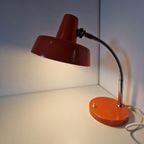 Vintage Bureaulamp Oranje Lamp Desklight Jaren 70 Retro Lamp thumbnail 5