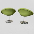 2 Globe Draaistoelen Pierre Paulin Voor Artifort thumbnail 11