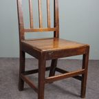 Prachtige Antieke Engelse Begin 19E Eeuw Side Chair, Stoel thumbnail 3