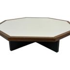 Vintage Salontafel Achthoek Design Jaren 70 Wenge Octagon thumbnail 9