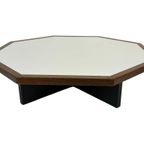 Vintage Salontafel Achthoek Design Jaren 70 Wenge Octagon thumbnail 9