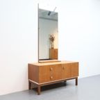 Vintage Dressoir Met Bijpassende Spiegel thumbnail 3