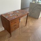 Drop Leaf Vintage Bureau Mid Century Deens Design Arne Vodder thumbnail 3