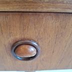 Small Danish Bar Cabinet In Teak Veneer thumbnail 4