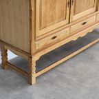 Brutalist Dressoir | Eiken | Sideboard | Jaren 60 | Deens (2) thumbnail 8