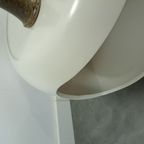 Witte Space Age Salontafel Op Wielen thumbnail 9