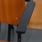 Set Van 10 Vintage Jaren ’60 Dutch Design Marko School/kantine/eetkamerstoelen Met Armleuningen thumbnail 6