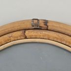Vintage Ronde Rotan Spiegel Ø63 Cm – Boho Wandspiegel Met Naturel Frame thumbnail 8