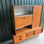 Vintage Retro Highboard / Buffetkast Uit De Jaren '60 thumbnail 4