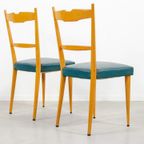 Set Of 6 Italian Modern Dinning Chairs From 1950’S thumbnail 11