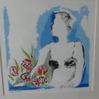 Sylvia Kristel Zeefdrukken thumbnail 6