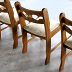 Vintage Eetkamerstoelen | Stoelen | Brutalist | Jaren 60 thumbnail 4