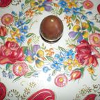 3 X Mooie Vintage Blikken Rond Bloemen Design thumbnail 18