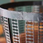 Geperforeerde Metalen Mand – Sirm, Frankrijk, Jaren 50 thumbnail 4