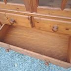 Grenen Ladekast Vitrine Kast thumbnail 6