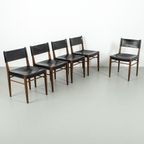 Set Van 5 Vintage Stoelen thumbnail 9