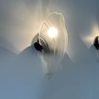 Pair Of Post Modern Shell Wall Lamps , 1980S thumbnail 7