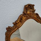 Vintage Hollywood Regency Barok Rococo Spiegel Kuifspiegel 5 thumbnail 15