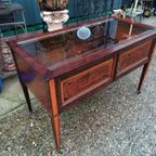 Unieke Antieke Sidetable Vitrinetafel Bijzettafel thumbnail 4