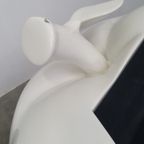 Space Age Fiberglass Apple Design Lounge Chair Vintage thumbnail 11