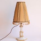 Opaline Glass Table Lamp, 1920S thumbnail 7