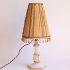 Opaline Glass Table Lamp, 1920S thumbnail 4