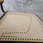 Set Van 6 Cesca Stoelen Marcel Breuer Stijl Webbing Stoelen thumbnail 3