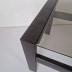 Vintage Rookglas Design Jaren 70 Side Table. thumbnail 2