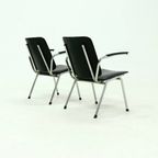 Set Of 2 Tubular Armchairs By Gebroeders de Wit 1960s thumbnail 6