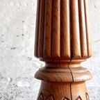 Decorative Oak Wooden Pilar, 20Thcentury thumbnail 6