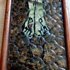 Gvp Gebroeders Van Paridon Opaline Glas Kruis In Oud Natuur Kleuren thumbnail 13