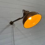 Vroege Rademacher Wandlamp Met Grote Emaille Kap thumbnail 6