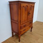 Brocante Queen Ann Barkast Wandkast Buffetkast Ladekast Drankenkast108 thumbnail 4