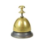Messing En Metalen Hotelbel Receptiebel Mid-century thumbnail 4